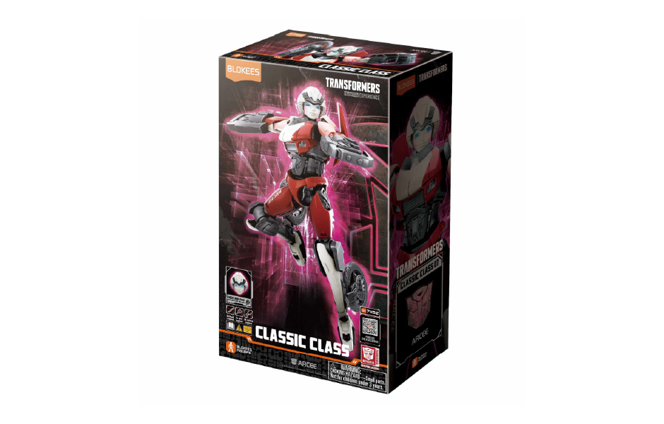Blokees Model Kits - Transformers (Model Kit)  71152 - Classic Class(CC) 07 -  Arcee(10cm) （Luminous Eyes）